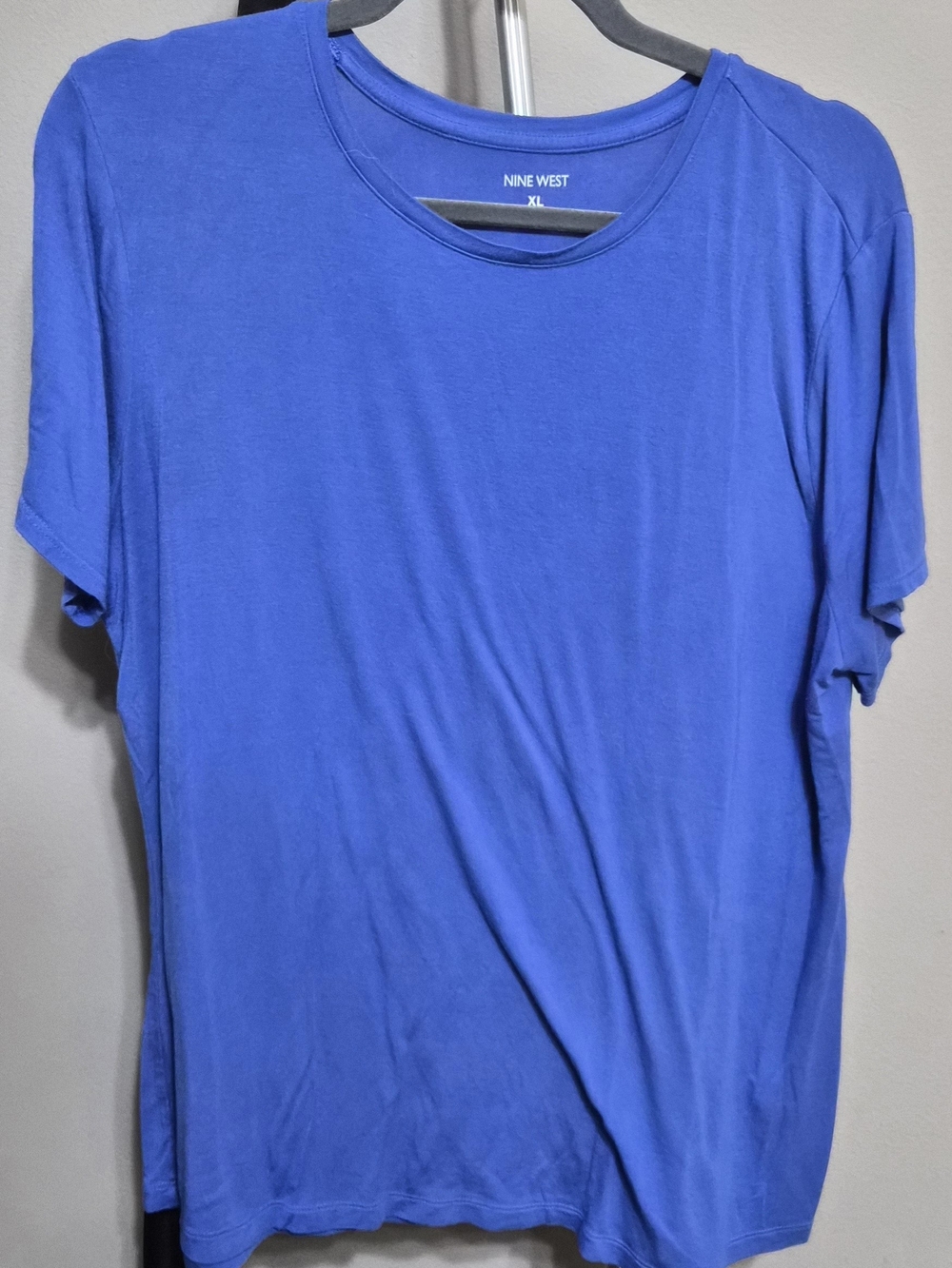 Nine West Men’s Royal Blue Crew Neck Short Sleeve Tee